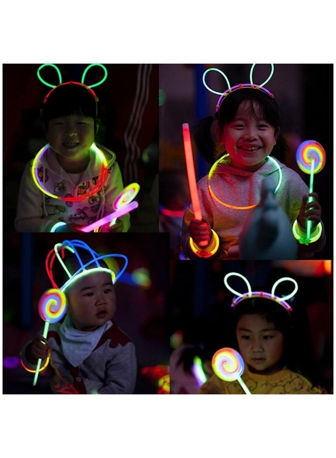 DAT Glow Lollipop Toy – Fun Light-Up Candy Shape with Glow Sticks – Perfect for Parties, Kids & Festivals - Image 5